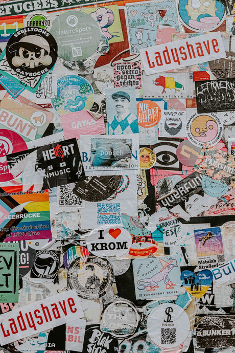 Custom die-cut waterproof vinyl stickers, NZ
