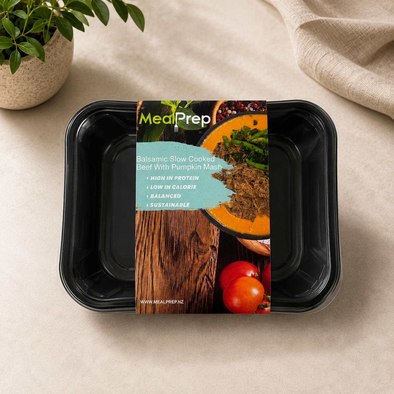 Custom Printed Meal Tray Sleeve