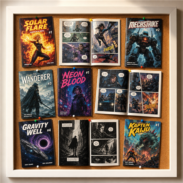 Custom comic book and mini-comic printing NZ