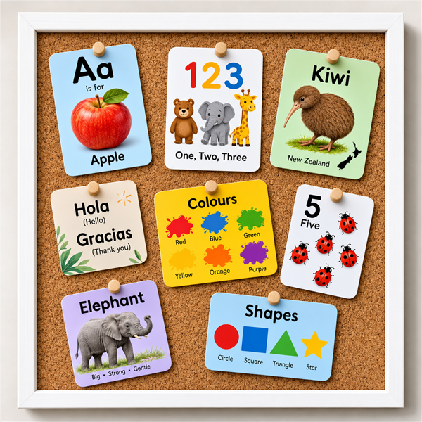 Custom flash cards NZ