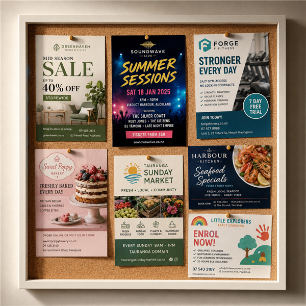 Custom flyers and leaflets NZ