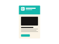 Flat illustration of a full-colour flyer — Prep To Print NZ