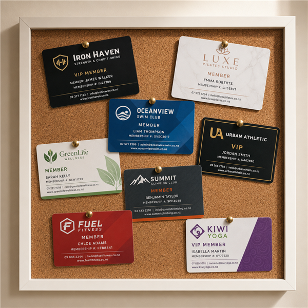 Custom membership and VIP cards NZ