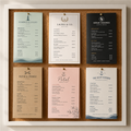 Custom printed café and restaurant menus NZ