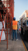 Hi-vis safety vest with custom printed name, NZ
