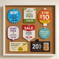 Custom shelf-talkers and wobblers NZ