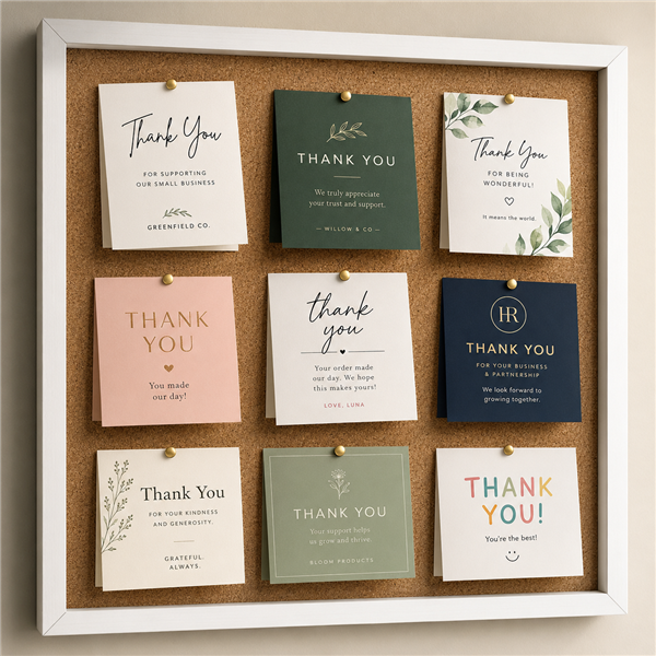 Custom thank-you and note cards NZ